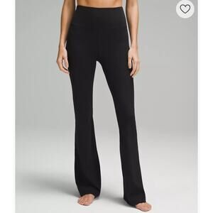 Lululemon Black Groove Nulu Super High Rise Flared Pant Size 2 NWT